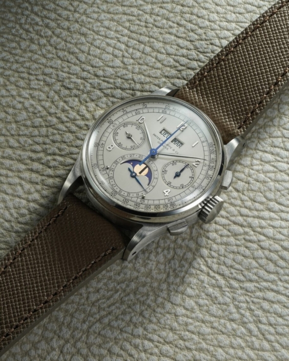 PATEK PHILIPPE - GRAND COMPLICATIONS - 5270P-014 - 不鏽鋼聖盃再現|Patek Philippe Ref. 1518以5.5億台幣成交,改寫百達翡麗古董腕錶拍賣紀錄