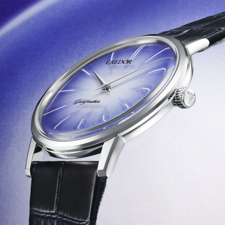 CREDOR - Goldfeather - GCBY991 - CREDOR 推出伊萬里燒瓷面腕錶,Goldfeather GCBY991 限量登場
