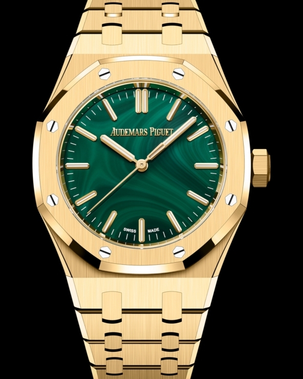 AUDEMARS PIGUET - ROYAL OAK - 15553BA.OO.1356BA.04 - AP愛彼黃金綠面皇家橡樹登場，2026年備受矚目的熱門新作