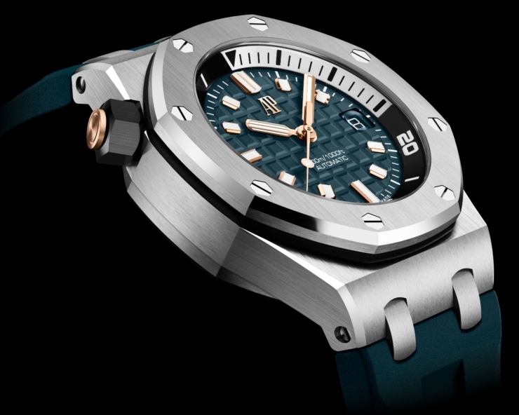 AUDEMARS PIGUET - ROYAL OAK OFFSHORE - 15720ST.OO.A355CA.01 - 全新視覺節奏，AP愛彼Royal Oak Offshore Diver新色登場