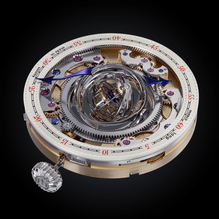 突破極限的微型宇宙：Marco Lang「Seven Spheres」七軸陀飛輪腕錶