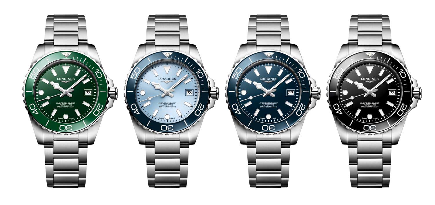 LONGINES - HYDRO CONQUEST - L3.788.4.06.6 - 從運動錶到日常主力：浪琴全新HydroConquest深海征服者，重塑浪鬼定位