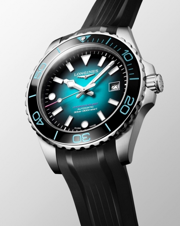 LONGINES - HYDRO CONQUEST - 潛水錶也能這麼繽紛！浪琴深海征服者限量版登場，搶眼配色隱藏賽事密碼