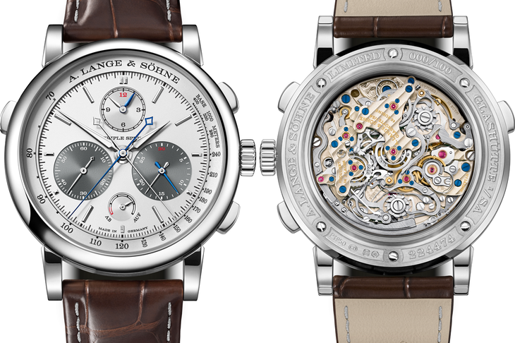 A. LANGE & SÖHNE - SAXONIA - 424.037 - 朗格 Triple Split 推出鉑金限量款，低調演繹極致改款 