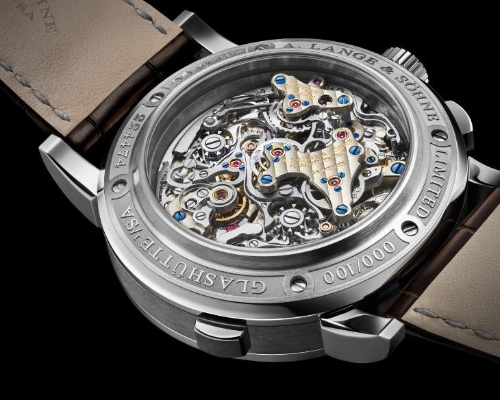 A. LANGE & SÖHNE - SAXONIA - 424.037 - 朗格 Triple Split 推出鉑金限量款，低調演繹極致改款 