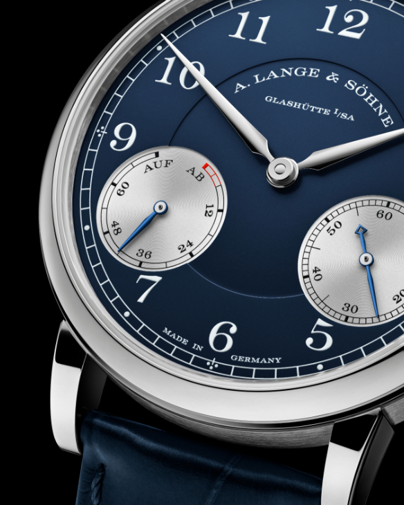 A. LANGE & SÖHNE - 1815 - 244.037 - 朗格1815 UP/DOWN限量版,37.5mm藍色熊貓面更對味