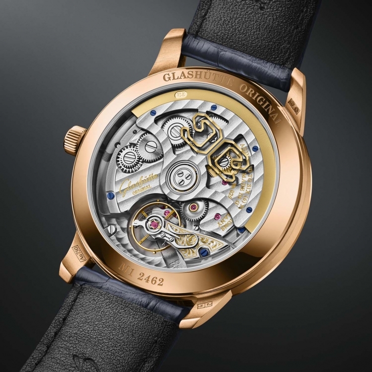 GLASHÜTTE ORIGINAL - SENATOR - 1-36-16-05-05-01 - 格拉蘇蒂原創攜手麥森瓷器,以手繪櫻花錶盤展現德國頂級製錶工藝