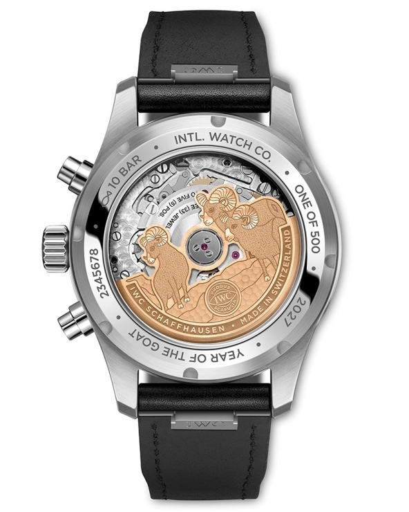IWC - IWC推出羊年特別版腕錶！首度換上金色面盤，全球限量500只
