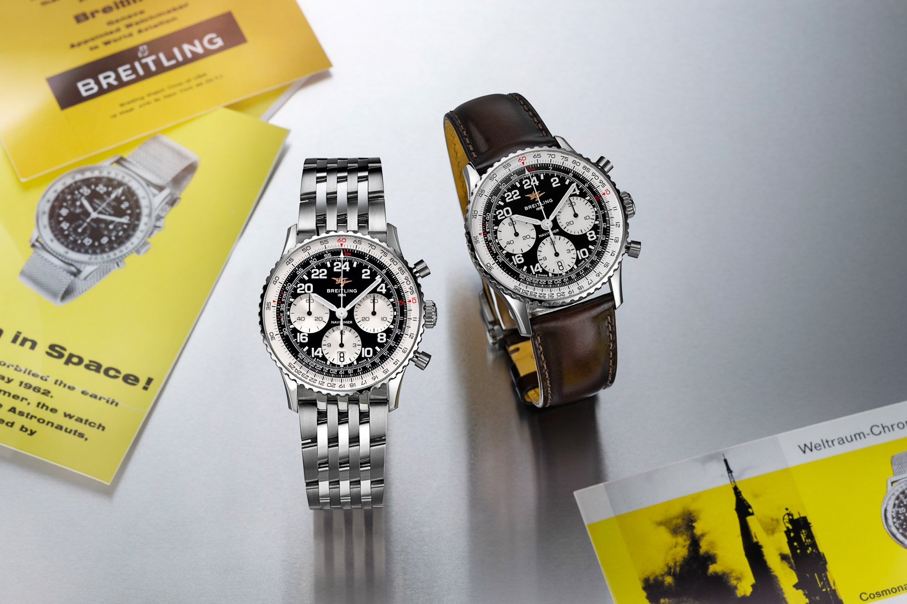 BREITLING - NAVITIMER - 百年靈 Navitimer 手動計時腕錶正式納入常規系列,重現1960年代經典設計