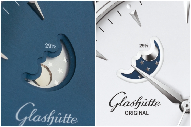 GLASHÜTTE ORIGINAL - SENATOR - 1-36-04-04-02-01 - 簡約中的小複雜 GLASHÜTTE ORIGINAL議員卓越大日期月相腕錶