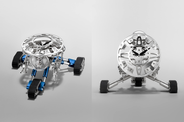 MB&F - CO-CREATIONS - 76.6001/101 - 當夢工廠遇上夢工廠 MB&F的Grant機器人座鐘狂想曲