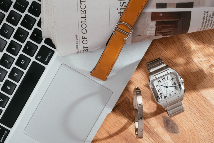 CARTIER - SANTOS DE CARITER - W2SA0006 - 男友風當道 Santos男錶女戴的風格語法