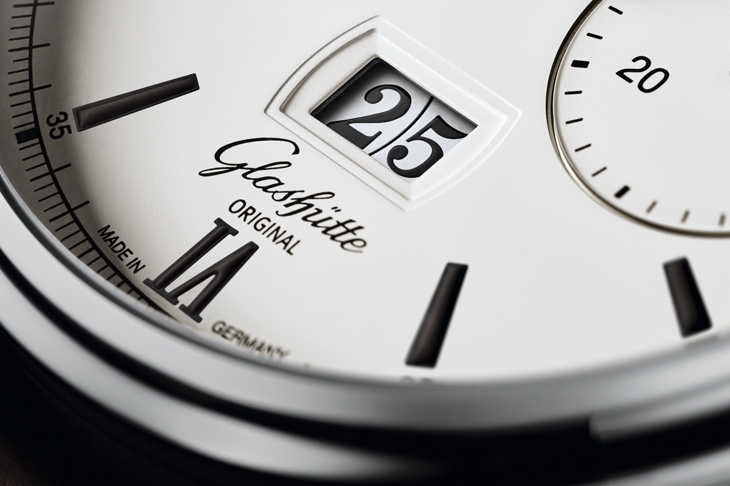 GLASHÜTTE ORIGINAL - SENATOR - 1-37-01-05-02-07 - 什麼時候看都經典 黑白配色的GO議員大日曆計時腕錶