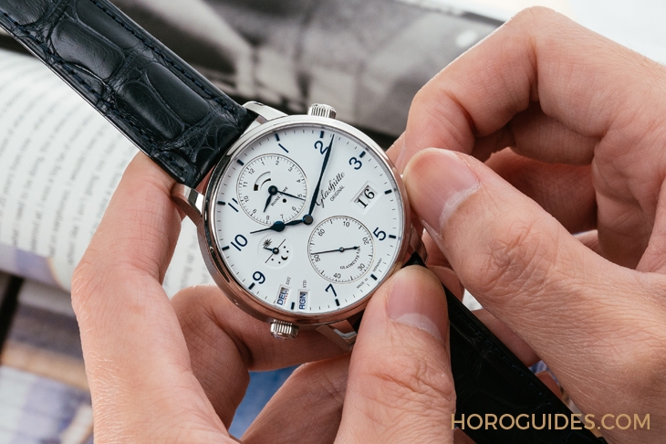 GLASHÜTTE ORIGINAL - SENATOR - 1-89-02-03-02-01 - 世界時區的細節之王 格拉蘇蒂原創議員世界時腕錶