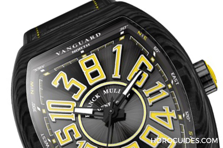 FRANCK MULLER - VANGUARD - V45 CH CARBON - FRANCK MULLER Crazy Hours裝新殼！首度現身Vanguard系列的新作