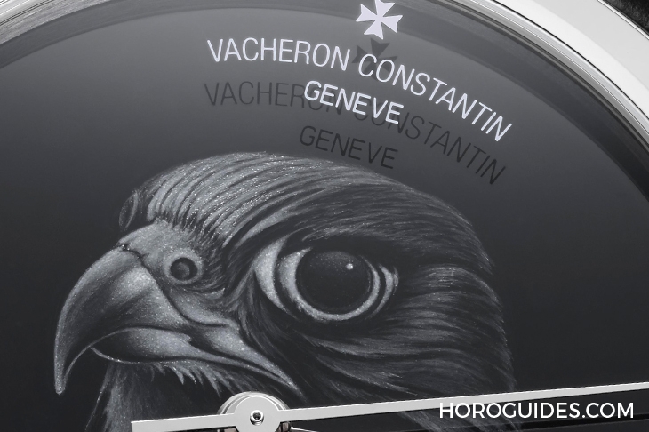 VACHERON CONSTANTIN - CABINOTIERS - 86090/000G-B540 - 栩栩如生的空中之王！江詩丹頓閣樓工匠的琺瑯獵鷹三針款
