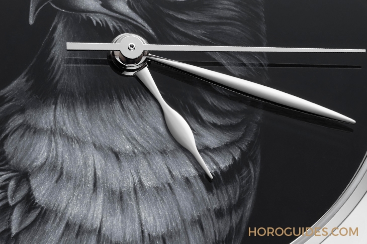 VACHERON CONSTANTIN - CABINOTIERS - 86090/000G-B540 - 栩栩如生的空中之王！江詩丹頓閣樓工匠的琺瑯獵鷹三針款