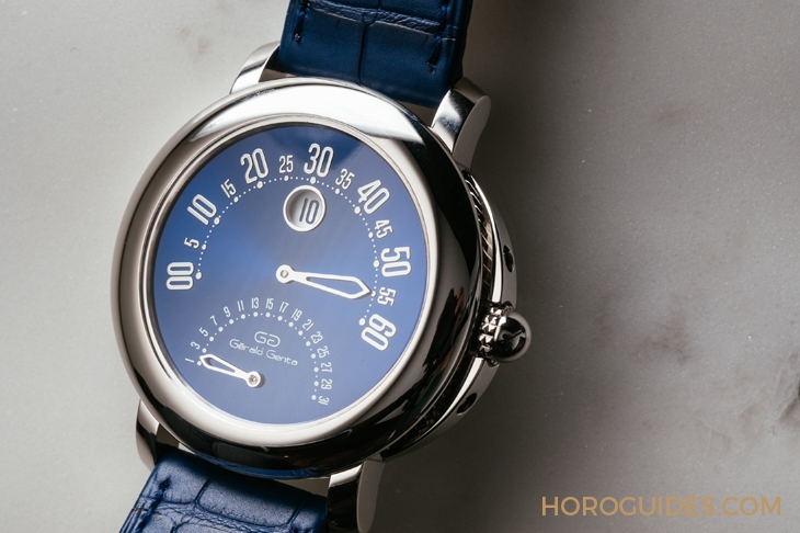 BVLGARI - Gérald Genta - 103191 - [BASEL 2019] GÉRALD GENTA經典重現！跳時結合雙逆跳的藍面週年紀念作