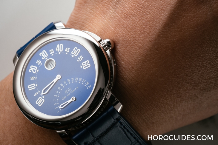 BVLGARI - Gérald Genta - 103191 - [BASEL 2019] GÉRALD GENTA經典重現！跳時結合雙逆跳的藍面週年紀念作