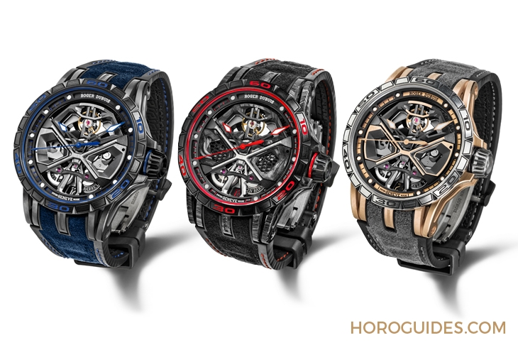 ROGER DUBUIS - EXCALIBUR - RDDBEX0784 - 腕上的微型超跑Excalibur Huracàn！ROGER DUBUIS和藍寶堅尼的完美聯名