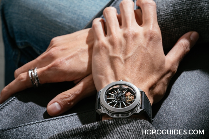 BVLGARI - OCTO - 103032 - 零死角透視！寶格麗水晶陀飛輪輕巧舒適的極佳上手感