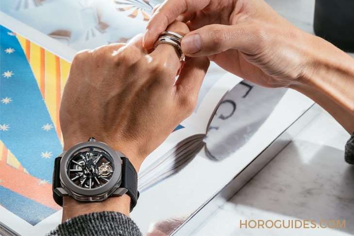 BVLGARI - OCTO - 103032 - 零死角透視！寶格麗水晶陀飛輪輕巧舒適的極佳上手感