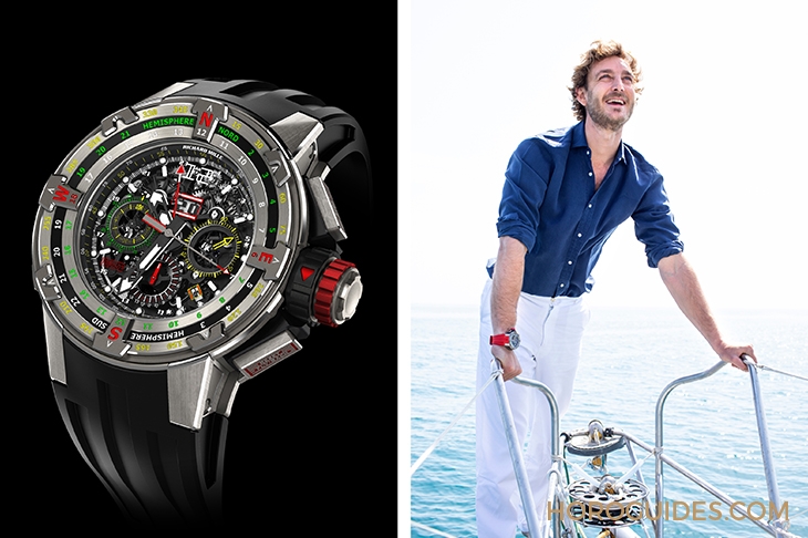 RICHARD MILLE - MEN - RM 67-01 - RICHARD MILLE開始與航海搭上線，首位品牌摯友Pierre Casiraghi揚帆遠航!
