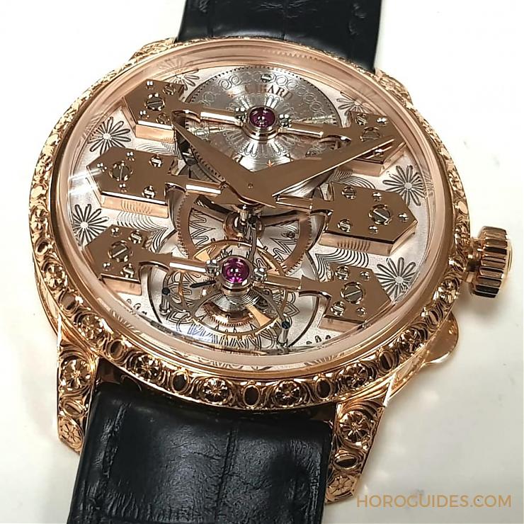 GIRARD-PERREGAUX - GP大師傑作-La Esmeralda Tourbillon A secret永恆祕密陀飛輪腕錶
