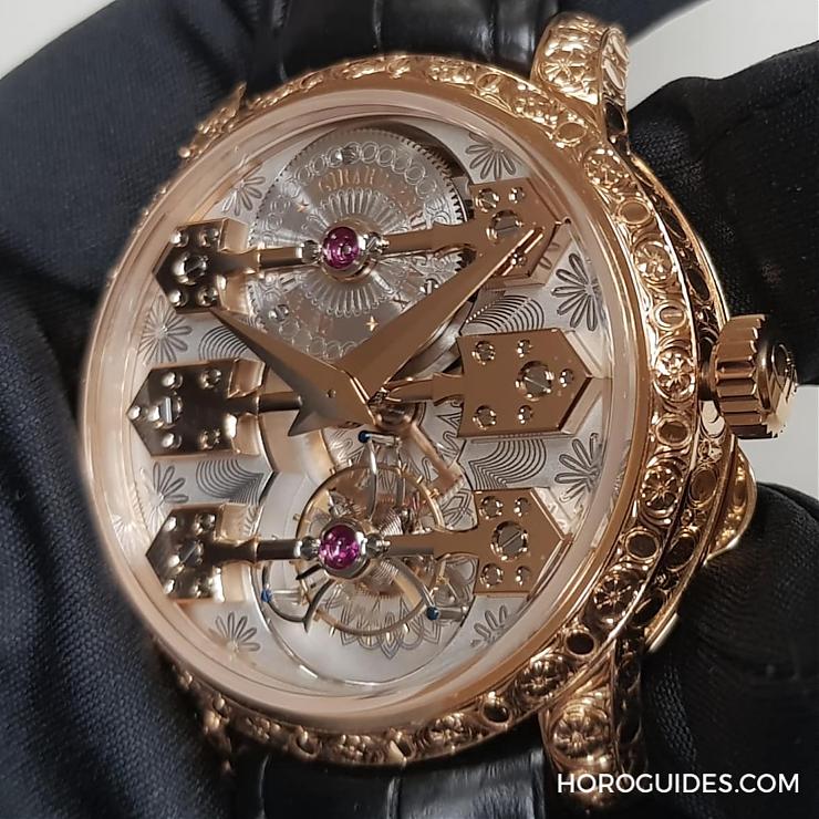 GIRARD-PERREGAUX - GP大師傑作-La Esmeralda Tourbillon A secret永恆祕密陀飛輪腕錶