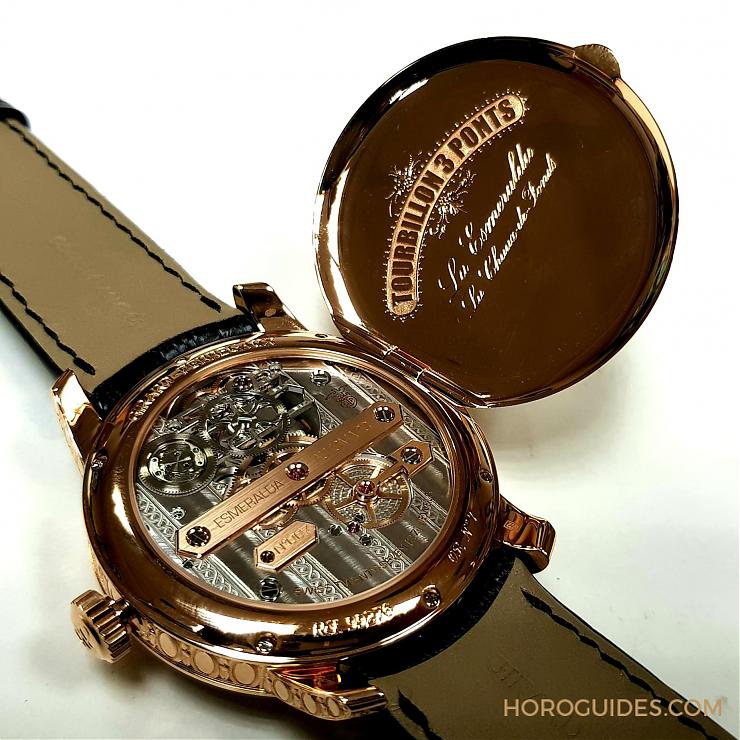 GIRARD-PERREGAUX - GP大師傑作-La Esmeralda Tourbillon A secret永恆祕密陀飛輪腕錶