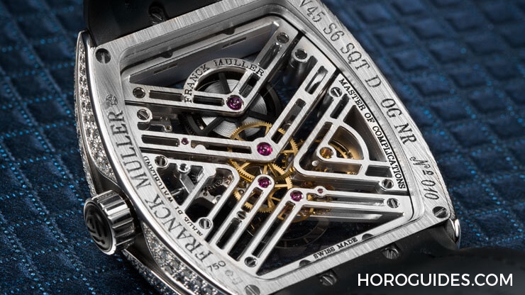 FRANCK MULLER - VANGUARD - V 45 S6 SQT NR BR (NR) - 鏤空透視大師機械世界