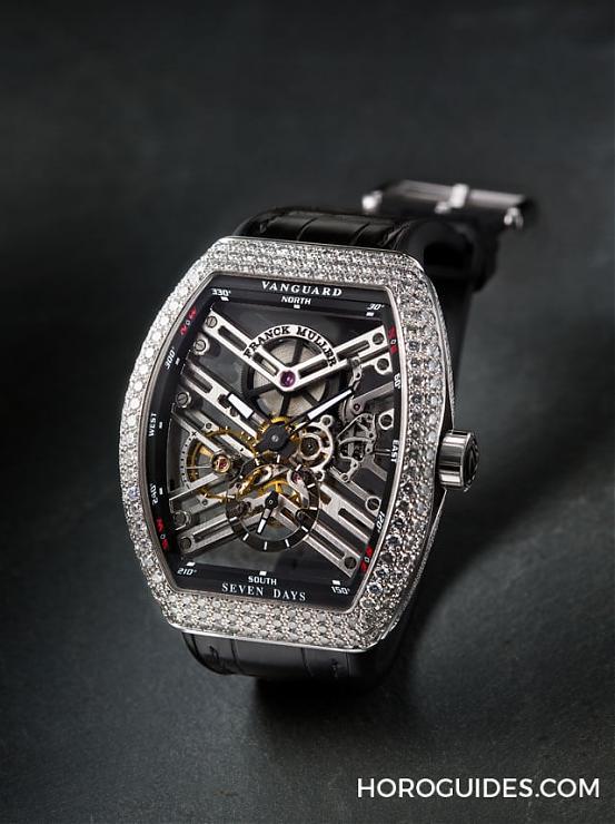 FRANCK MULLER - VANGUARD - V 45 S6 SQT NR BR (NR) - 鏤空透視大師機械世界