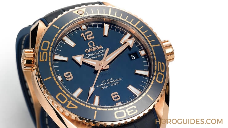 OMEGA - 歐米茄藍金海馬,工法更難,成品更威!