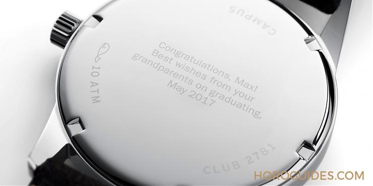 NOMOS - CLUB - 708 - 記錄重要時刻:你的第一只德製機械錶NOMOS Campus