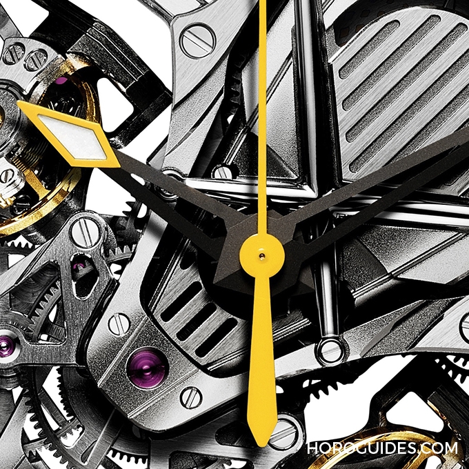 ROGER DUBUIS - EXCALIBUR - Roger Dubuis x Lamborghini 超跑材料來造錶-Excalibur Aventador S Giallo Orion