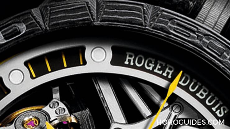 ROGER DUBUIS - EXCALIBUR - Roger Dubuis x Lamborghini 超跑材料來造錶-Excalibur Aventador S Giallo Orion