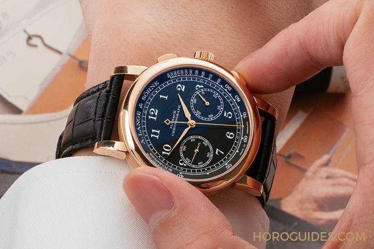 A. LANGE & SÖHNE - 一等一的拋磨倒角處理,讓藏家折服的朗格計時之作