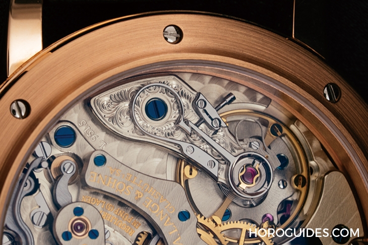A. LANGE & SÖHNE - 一等一的拋磨倒角處理,讓藏家折服的朗格計時之作