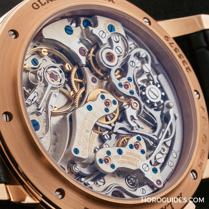 A. LANGE & SÖHNE - 一等一的拋磨倒角處理,讓藏家折服的朗格計時之作