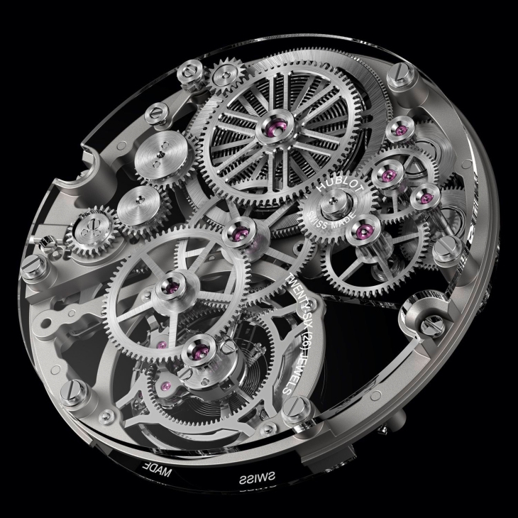 HUBLOT - BIG BANG - 429.JM.0120.RT - 錶展聚焦 宇舶 HUB 6035自動上鍊陀飛輪機芯 頂尖工藝比特殊材質更精采