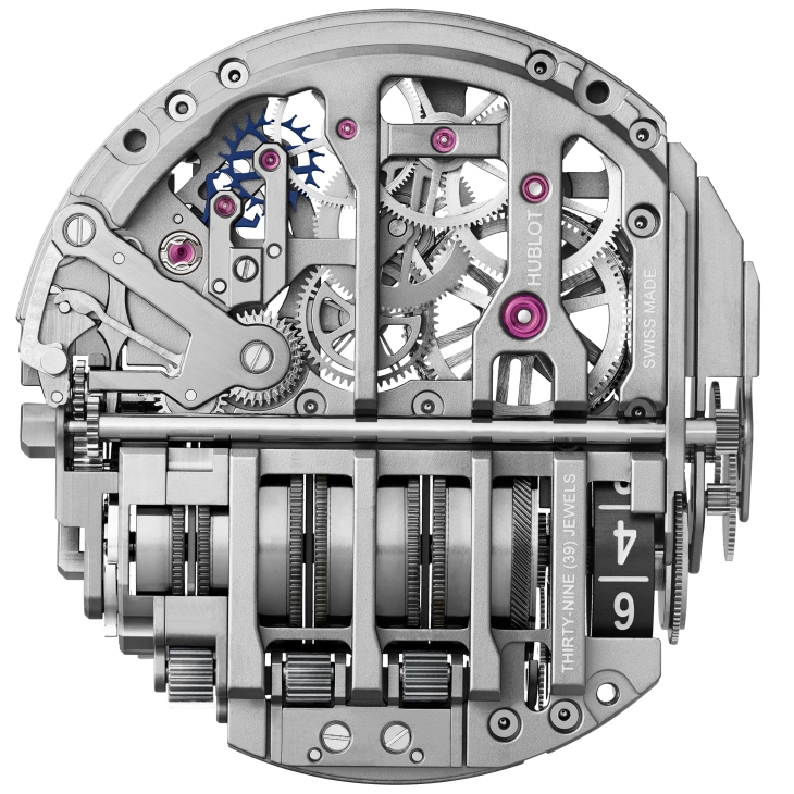 HUBLOT - BIG BANG - 911.QD.0123.LR.4099 - 14日長動能王者降臨金生儀 HUBLOT大爆炸MP-11穩坐高複雜錶之巔