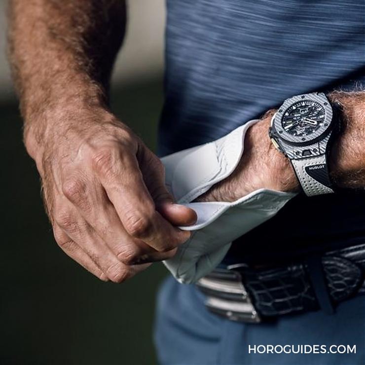 HUBLOT - BIG BANG - 416.YO.1120.VR - 橘色、超輕量、可計桿數，Hublot Big Bang Unico高爾夫球錶新色亮相