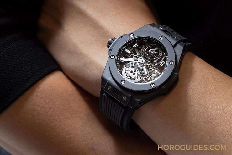 HUBLOT - BIG BANG - 419.CI.0170.RX - HUBLOT 宇舶 BIG BANG TOURBILLON Magic Black 魔力黑陀飛輪腕錶