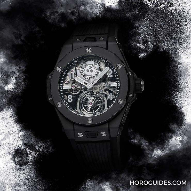 HUBLOT - BIG BANG - 419.CI.0170.RX - HUBLOT 宇舶 BIG BANG TOURBILLON Magic Black 魔力黑陀飛輪腕錶