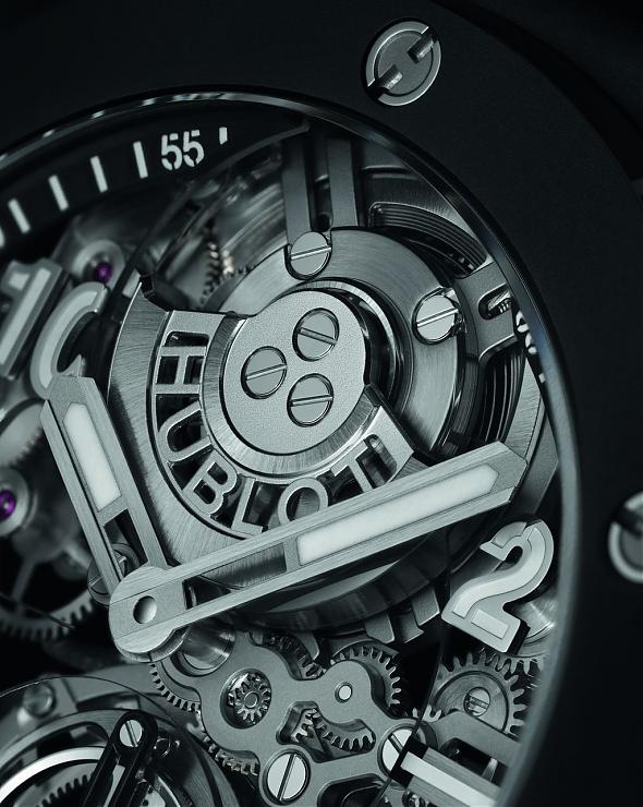 HUBLOT - BIG BANG - 419.CI.0170.RX - 開創高性能複雜功能腕錶的全新面貌  宇舶大爆炸系列魔力黑陶瓷陀飛輪腕錶