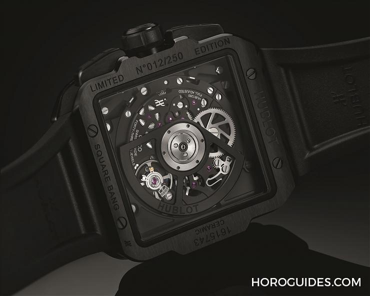 HUBLOT - 宇舶推出高階運動方形錶 Square Bang Unico計時碼錶 卓越工藝盡在方寸之間