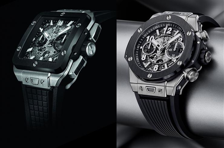 HUBLOT - SQUARE BANG - 821.OM.0180.RX - HUBLOT大爆炸宇宙魔方 Square Bang Unico開啟方形高級運動錶新次元