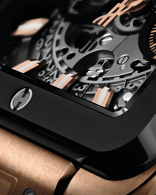 HUBLOT - SQUARE BANG - 821.OM.0180.RX - HUBLOT大爆炸宇宙魔方 Square Bang Unico開啟方形高級運動錶新次元