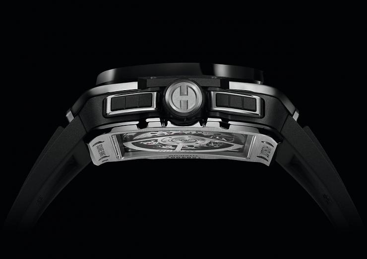 HUBLOT - SQUARE BANG - 821.OM.0180.RX - HUBLOT大爆炸宇宙魔方 Square Bang Unico開啟方形高級運動錶新次元