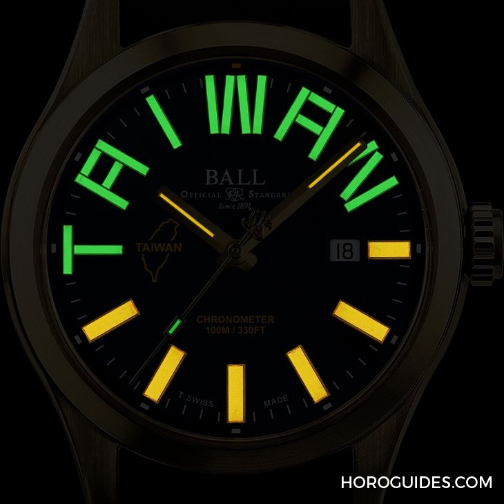 BALL WATCH - ENGINEER III - ND2186C-L3C-BE - 鐵道迷注意！ 波爾錶 Engineer III 台灣騰雲號火車130周年紀念腕錶